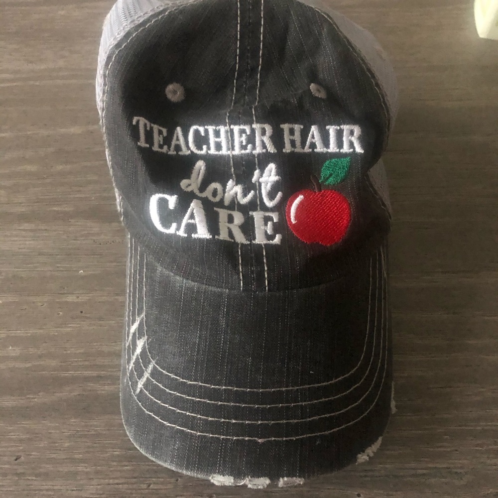 Katydid “Teacher Hair don’t care” Hat